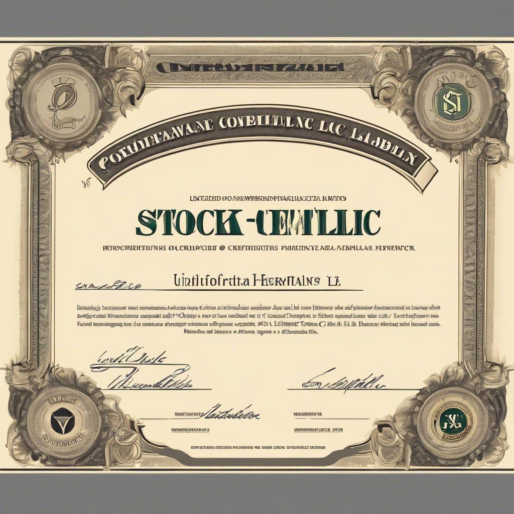 stock certificates in the european union